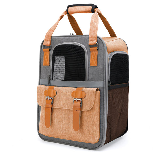 Mochila Transportadora Plegable para Mascotas - Respirable y Cómoda - Image 26