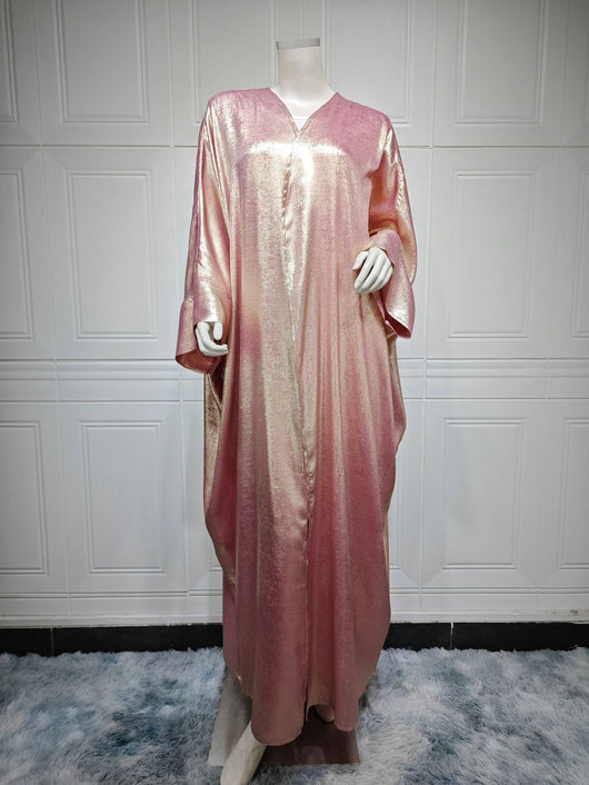 Abaya Elegante con Efecto Bronceado - Ropa Exterior Modesta - Image 10