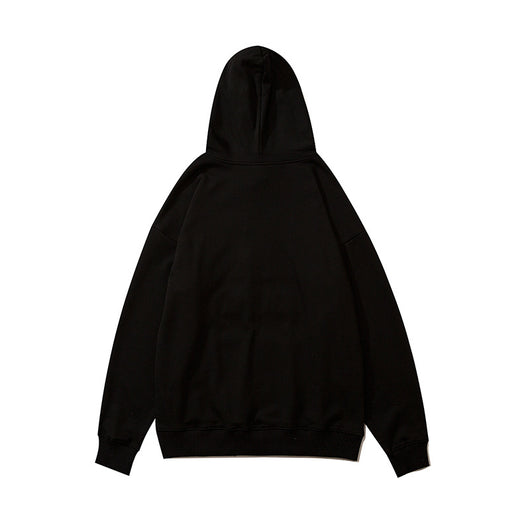 Sudadera Cuello Redondo con Letras Sueltas para Pareja - Image 9