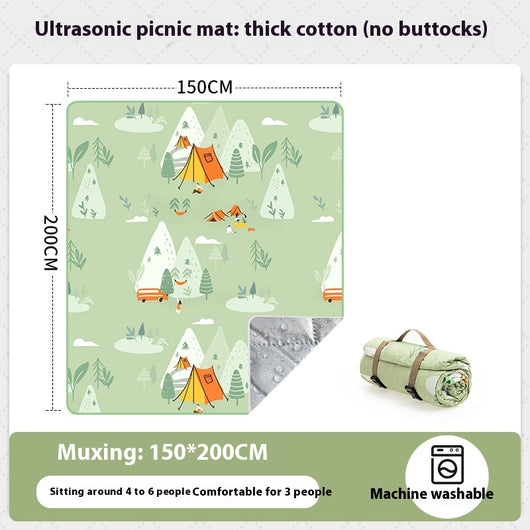 Manta de Picnic Portátil para Camping, Parques y Exterior - Image 16
