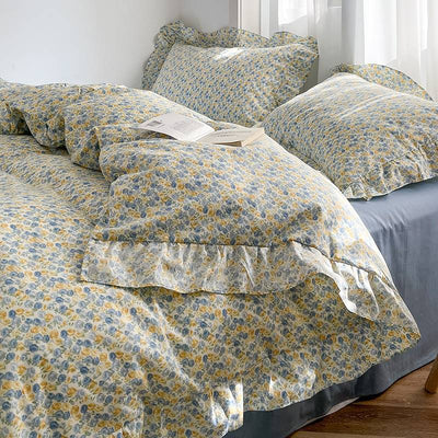 Juego de Sábanas y Edredón Estampado Primavera Otoño para Niña - Image 6