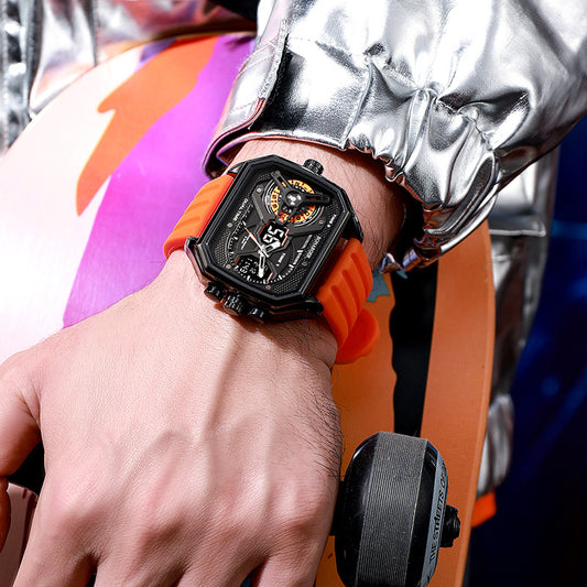 Reloj Deportivo Inteligente Multifuncional con Luz y Resistencia al Agua