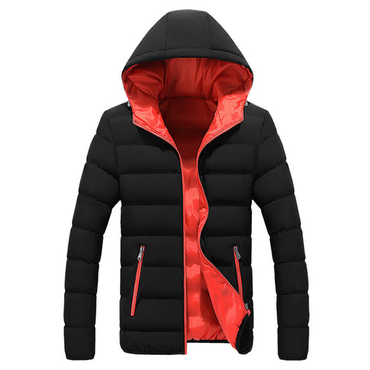 Abrigo de Plumas con Capucha para Hombre Tallas Grandes - Image 10
