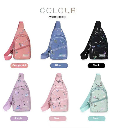 Mochila Bandolera Mujer con Tela Oxford - Bolsa Pecho Cruzada - Image 13
