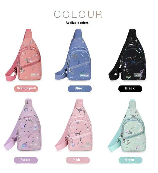 Mochila Bandolera Mujer con Tela Oxford - Bolsa Pecho Cruzada - Image 13