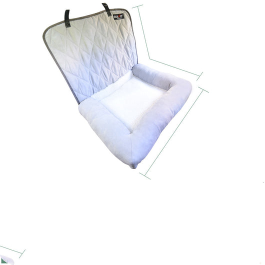 Cojín Doble para Auto - Cama Elevada Acolchada para Mascotas - Image 5