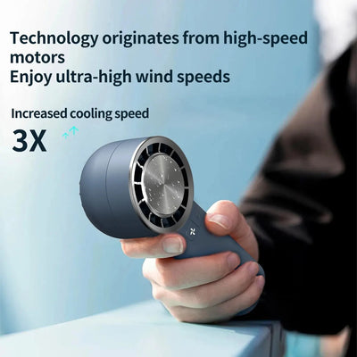Ventilador Portátil de Refrigeración Semiconductor con Carga USB - 2000mAh - Image 3