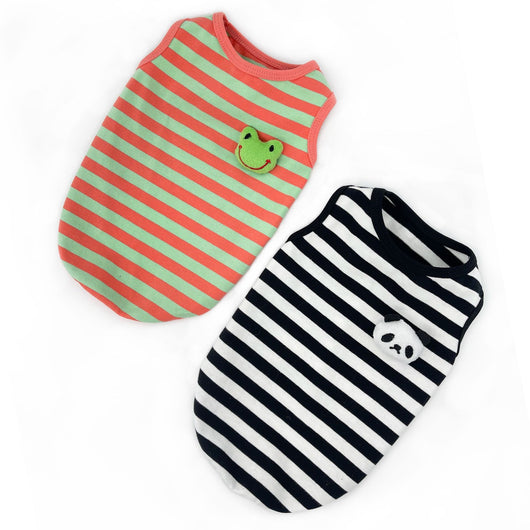 Chaleco Rayado para Perros Pequeños - Ropa Cómoda y Elegante - Image 10