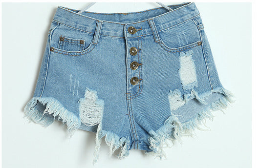Shorts de Mezclilla Cintura Alta para Mujer - Image 4