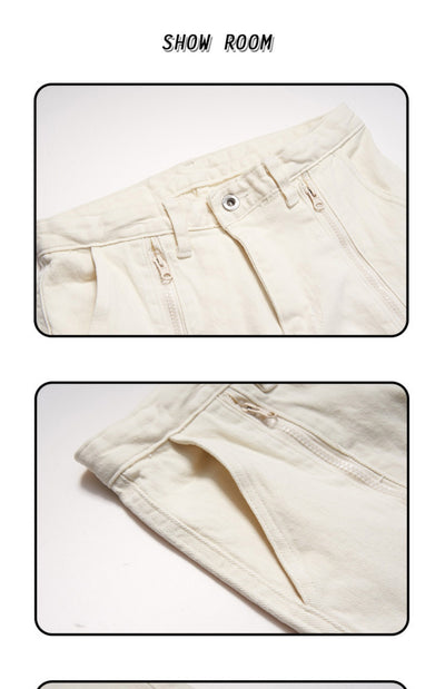 Overol Hombre Diseño Europeo Americano con Cierre y Costura Decorativa - Image 6