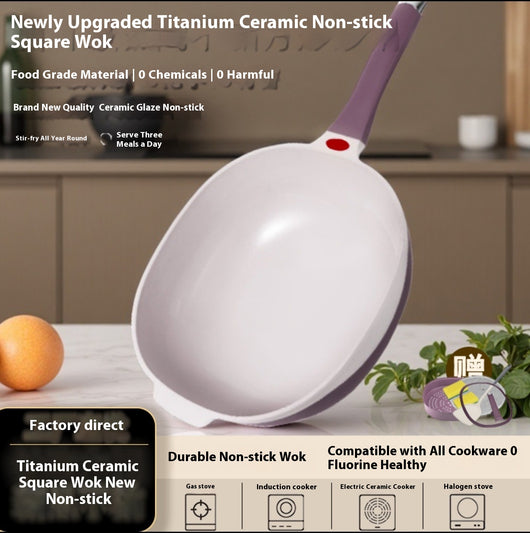 Sartén de Inducción con Revestimiento de Cerámica Titanio - Image 3