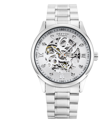 Reloj Mecánico Automático Luminoso de Acero Inoxidable con Diseño Hueco - Image 9