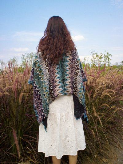 Pashmina Étnica para Viajes - Chal Artesanal Estampado Fotográfico - Image 15