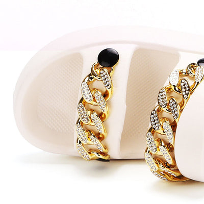 Sandalias Deportivas Mujer con Suela Gruesa - Zapatillas Reversibles Playa y Casa - Image 12