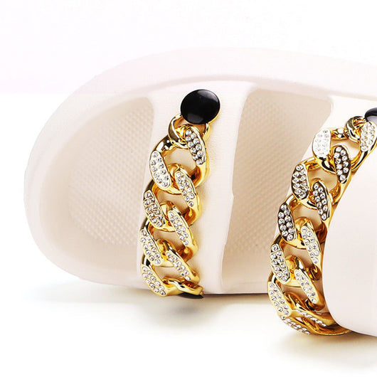 Sandalias Deportivas Mujer con Suela Gruesa - Zapatillas Reversibles Playa y Casa - Image 12