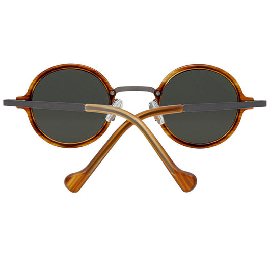 Gafas de Sol Retro Marco Redondo Multicolor Estilo Neutro - Image 2