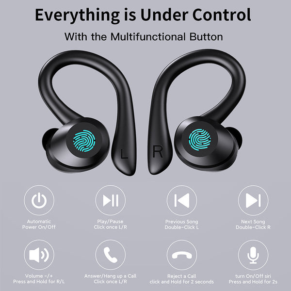 Auriculares Bluetooth Mini con Control Táctil - Modelo Privado