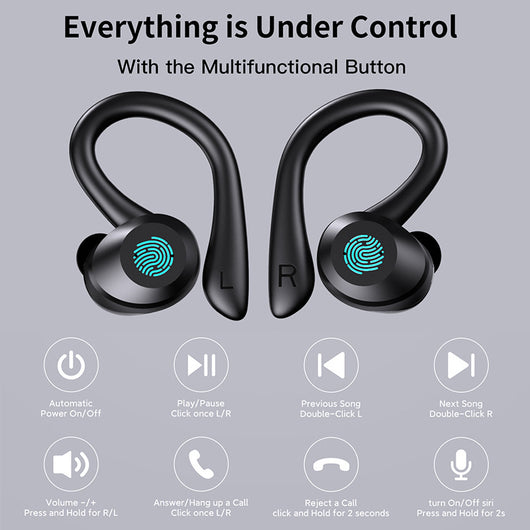 Auriculares Bluetooth Mini con Control Táctil - Modelo Privado - Image 2