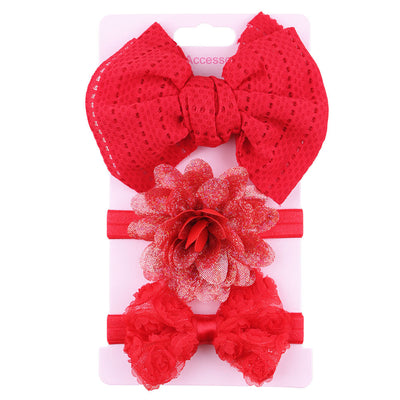 Diadema Floral para Bebé con Moño Decorativo - Image 6