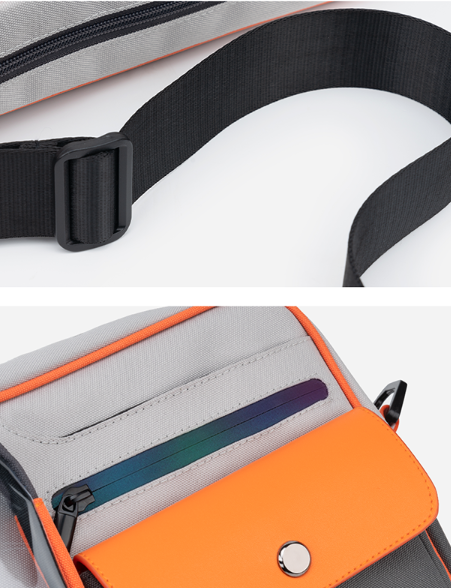 Bolso Retro Multiusos de Gran Capacidad con Bloques de Color - Image 12