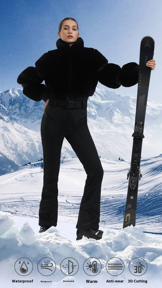 Traje de Esquí Integral para Mujer Térmico Impermeable - Image 5