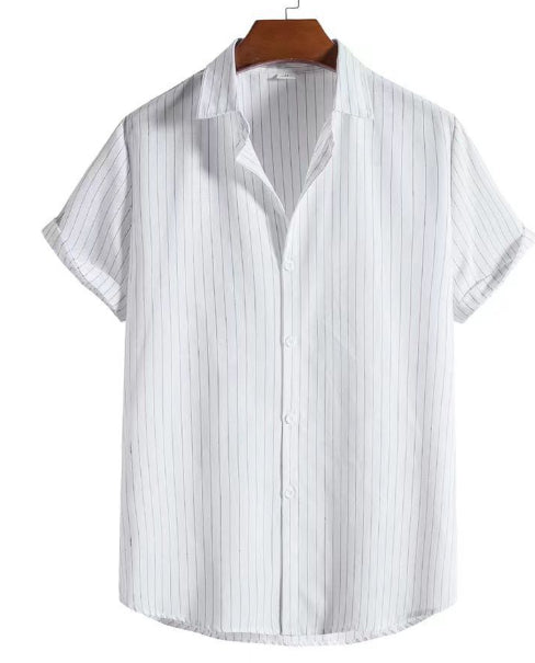 Camisa Casual Hombre con Estampado 3D Versátil y Moderno - Image 2