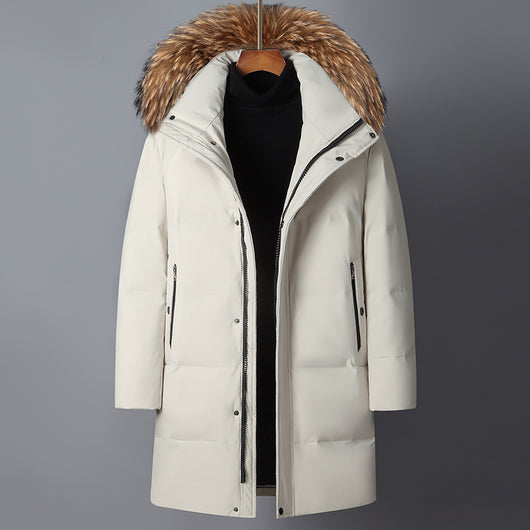 Chaqueta Acolchada de Plumas para Hombre, Estilo Moderno - Image 3
