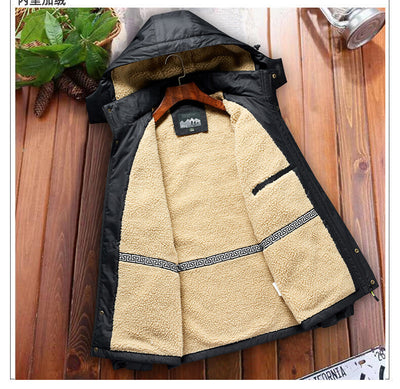 Chaqueta Acolchada de Algodón para Hombre - Estilo Moderno y Funcional - Image 9
