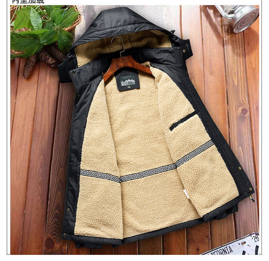 Chaqueta Acolchada de Algodón para Hombre - Estilo Moderno y Funcional - Image 9