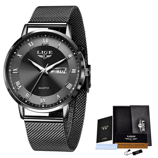 Reloj de Cuarzo Elegante para Mujer con Calendario Dual y Resistencia al Agua - Image 37