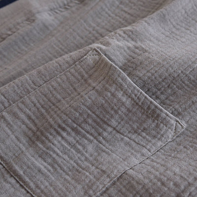 Pijama Kimono Hanfu de Algodón Puro para Hombre - Image 13