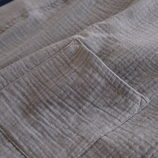 Pijama Kimono Hanfu de Algodón Puro para Hombre - Image 13