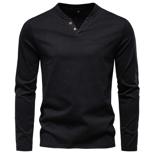 Camiseta Base Layer Cuello V Slim Fit para Hombre