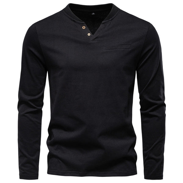 Camiseta Base Layer Cuello V Slim Fit para Hombre
