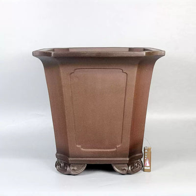 Maceta de Barro Rojo Estilo Antiguo para Plantas de Interior