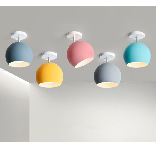 Lámpara LED de Techo Macaron para Pasillos - Luz Moderna en Hierro - Image 24