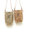 Bolso Diagonal Vintage Art Canvas con Cruces Lavado