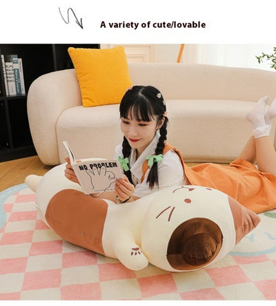 Peluche Gato de Queso Gigante - Almohada Suave para Dormir - Image 20