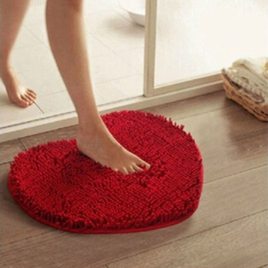 Tapete de Lana y Seda en Forma de Corazón para Dormitorio - Image 18