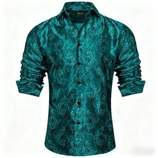 Camisa Casual Deportiva Holgada con Solapa para Hombre - Image 14
