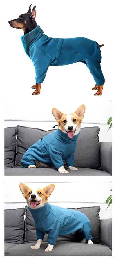 Abrigo Térmico para Perros Grandes - Chaleco Acolchado Impermeable de Polar - Image 18
