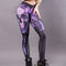 Leggings de Caveira para Yoga e Fitness - Calça Esportiva Feminina