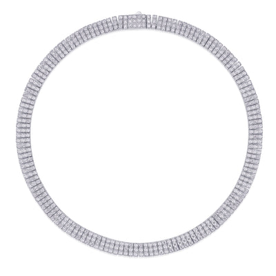 Pulsera de Plata S925 con Moissanita de Lujo - Joyería Light Luxury Plateada en Platino - Image 9
