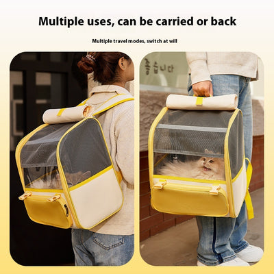 Mochila de Gran Capacidad para Mascotas - Diseño Elegante y Funcional - Image 4