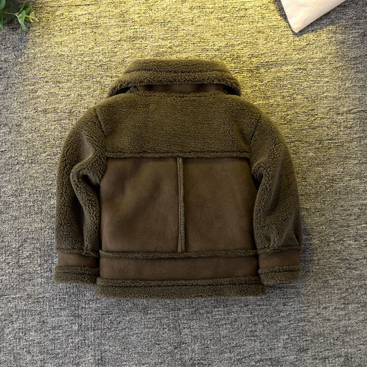 Chaqueta Infantil Marrón de Manga Larga - Image 12