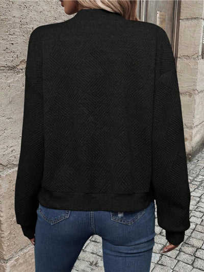 Chaqueta Abrigo de Mujer con Cierre de Color Sólido - Image 22