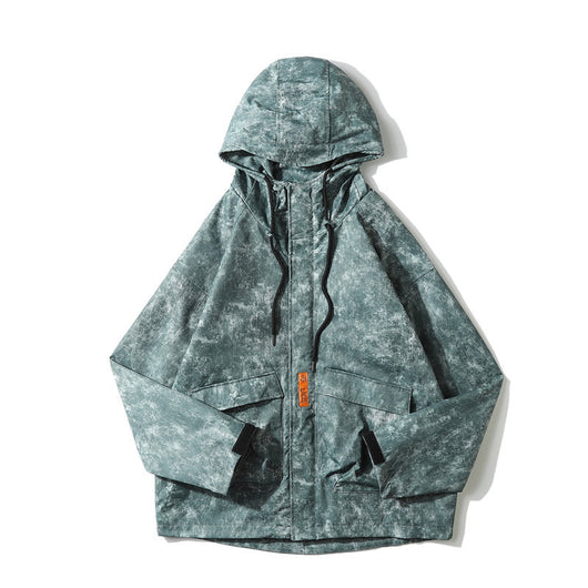 Chamarra Hip Hop Suelta Casual con Capucha para Hombre