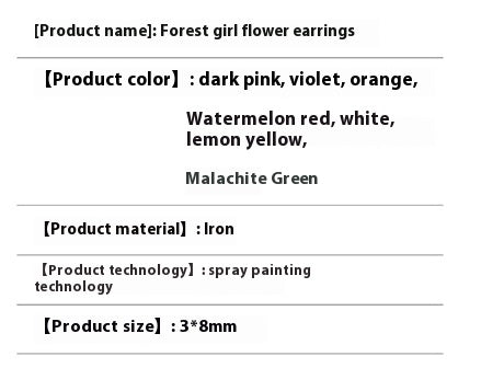 Aretes Largos Mori Girl con Flores Retro Estilo Europeo y Americano - Image 10