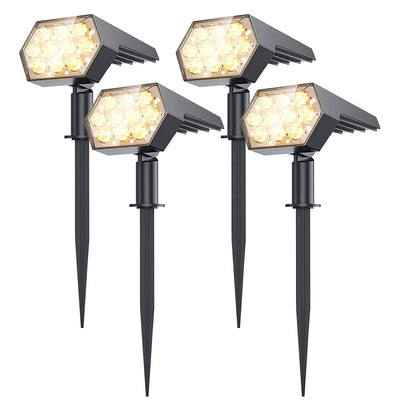Foco Solar LED 92 Luces Exterior IP67 Resistente al Agua
