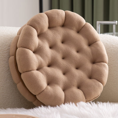 Cojín Decorativo Forma Galleta - Almohada Creativa para Sofá - Image 3